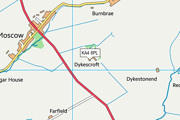 KA4 8PL map - OS VectorMap District (Ordnance Survey)