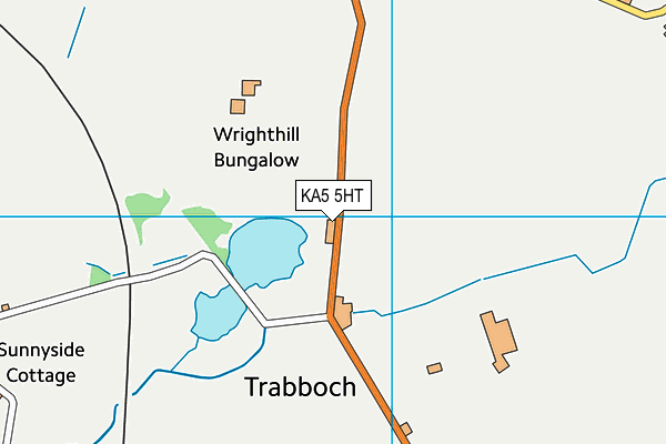KA5 5HT map - OS VectorMap District (Ordnance Survey)