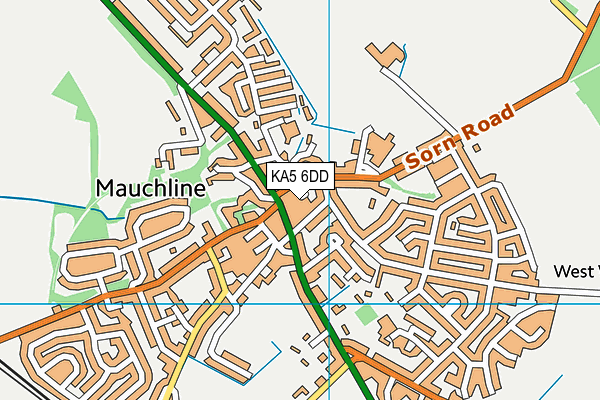 KA5 6DD map - OS VectorMap District (Ordnance Survey)
