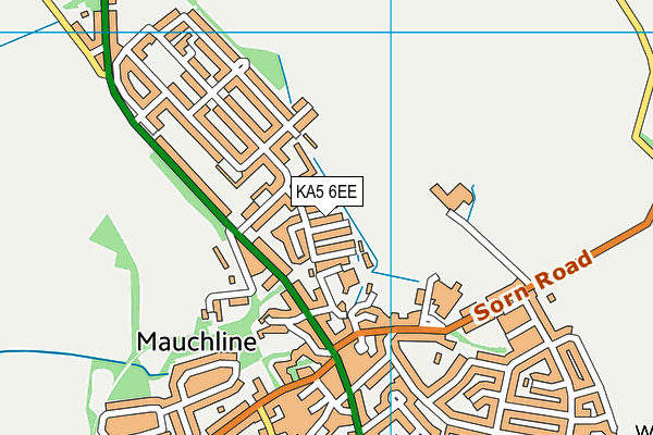 KA5 6EE map - OS VectorMap District (Ordnance Survey)