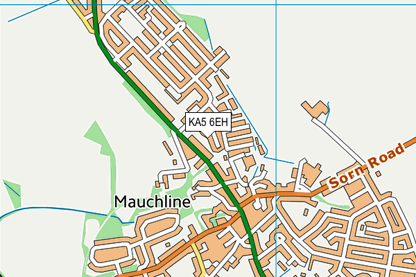 KA5 6EH map - OS VectorMap District (Ordnance Survey)