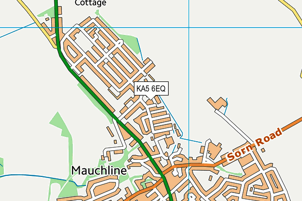 KA5 6EQ map - OS VectorMap District (Ordnance Survey)