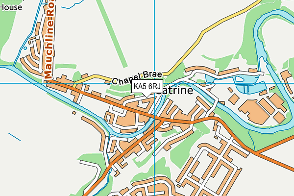 KA5 6RJ map - OS VectorMap District (Ordnance Survey)