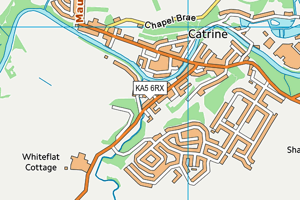 KA5 6RX map - OS VectorMap District (Ordnance Survey)