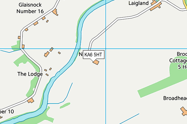 KA6 5HT map - OS VectorMap District (Ordnance Survey)