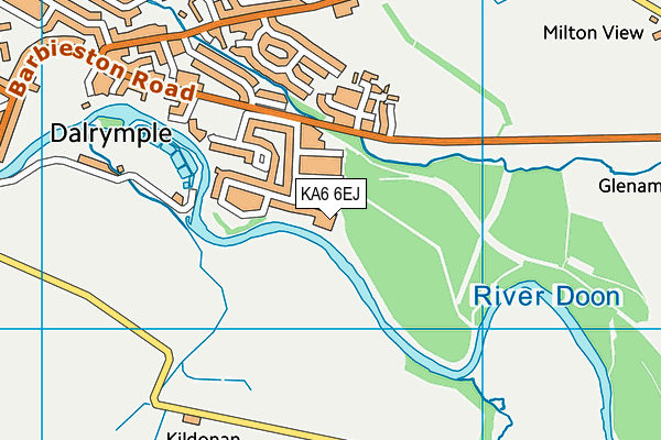 KA6 6EJ map - OS VectorMap District (Ordnance Survey)