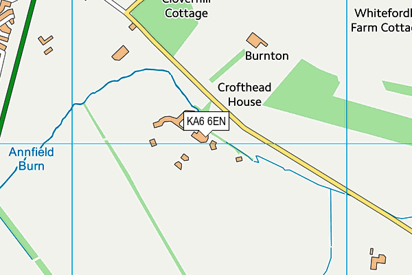 KA6 6EN map - OS VectorMap District (Ordnance Survey)