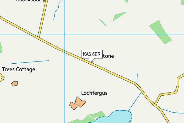 KA6 6ER map - OS VectorMap District (Ordnance Survey)