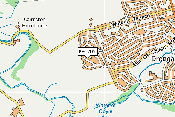 Map of REVIVE CLOTHING LIMITED at district scale