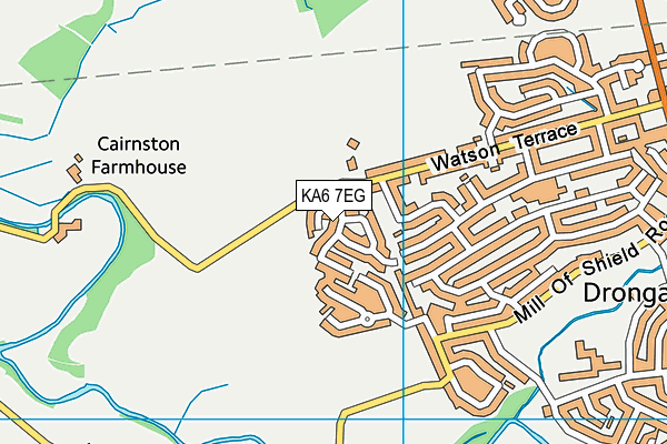 KA6 7EG map - OS VectorMap District (Ordnance Survey)