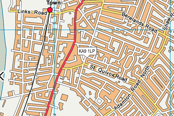 KA9 1LP map - OS VectorMap District (Ordnance Survey)