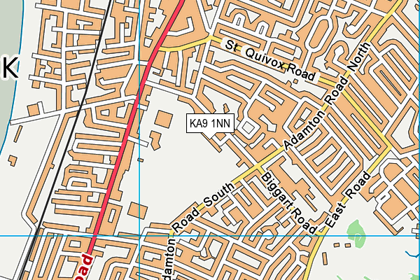 KA9 1NN map - OS VectorMap District (Ordnance Survey)