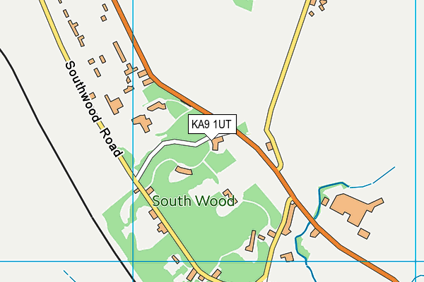KA9 1UT map - OS VectorMap District (Ordnance Survey)