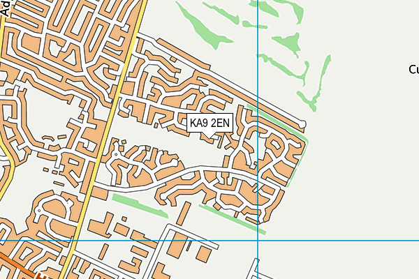 KA9 2EN map - OS VectorMap District (Ordnance Survey)