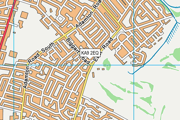 KA9 2EQ map - OS VectorMap District (Ordnance Survey)
