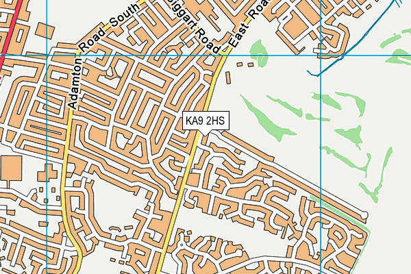 KA9 2HS map - OS VectorMap District (Ordnance Survey)