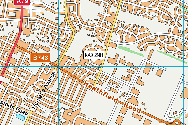 KA9 2NH map - OS VectorMap District (Ordnance Survey)