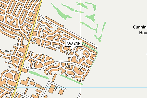 KA9 2NN map - OS VectorMap District (Ordnance Survey)