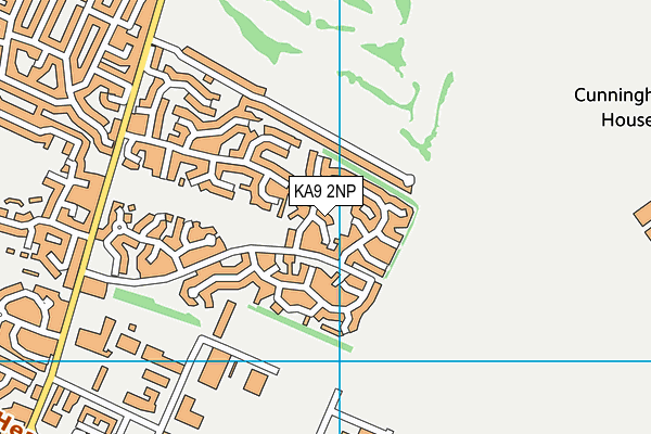 KA9 2NP map - OS VectorMap District (Ordnance Survey)