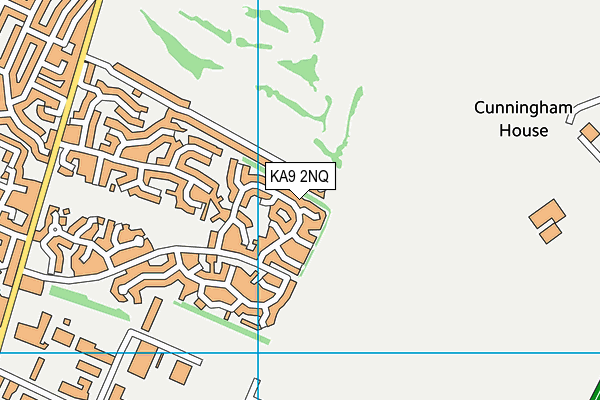 KA9 2NQ map - OS VectorMap District (Ordnance Survey)
