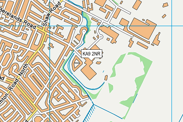 KA9 2NR map - OS VectorMap District (Ordnance Survey)