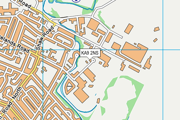 KA9 2NS map - OS VectorMap District (Ordnance Survey)