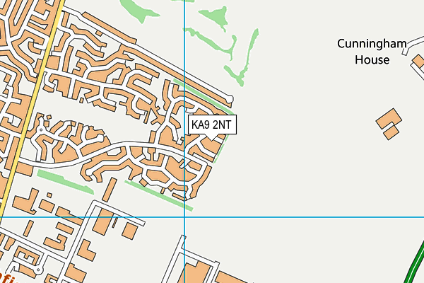 KA9 2NT map - OS VectorMap District (Ordnance Survey)