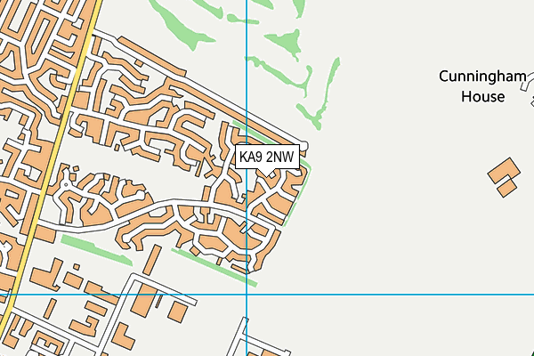 KA9 2NW map - OS VectorMap District (Ordnance Survey)
