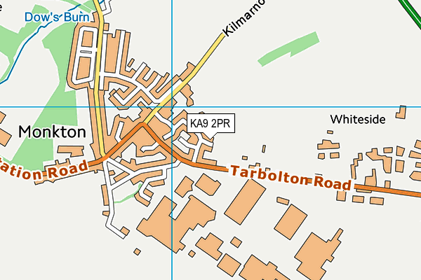 KA9 2PR map - OS VectorMap District (Ordnance Survey)