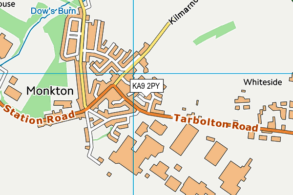 KA9 2PY map - OS VectorMap District (Ordnance Survey)