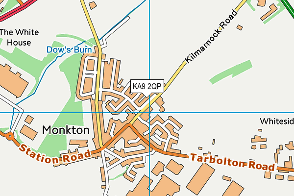 KA9 2QP map - OS VectorMap District (Ordnance Survey)