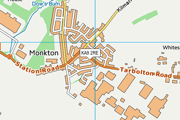 KA9 2RE map - OS VectorMap District (Ordnance Survey)