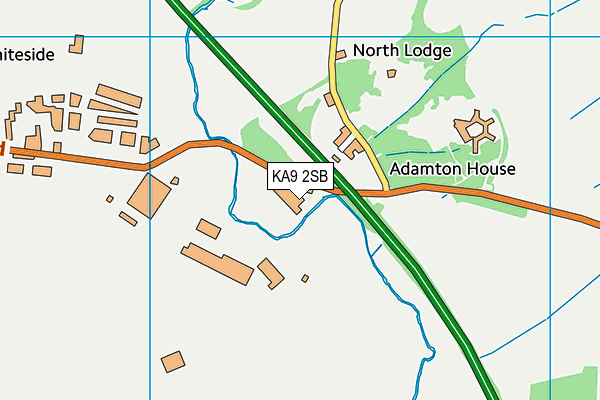 KA9 2SB map - OS VectorMap District (Ordnance Survey)