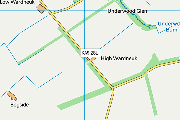 KA9 2SL map - OS VectorMap District (Ordnance Survey)