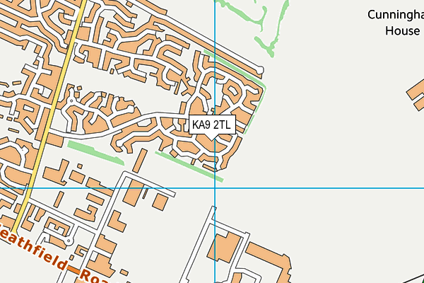 KA9 2TL map - OS VectorMap District (Ordnance Survey)