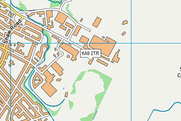 KA9 2TR map - OS VectorMap District (Ordnance Survey)
