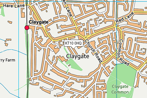 Map of CATHLES PROPERTY LTD at district scale