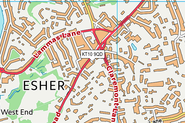 Map of TRH WINCHESTER LIMITED at district scale