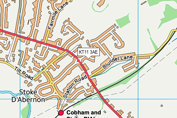 Map of COOMBE PARK RBC LIMITED at district scale