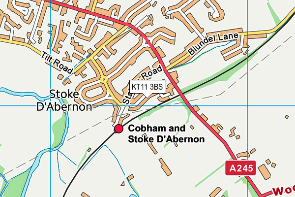 Map of COBHAM BOILERS LIMITED at district scale
