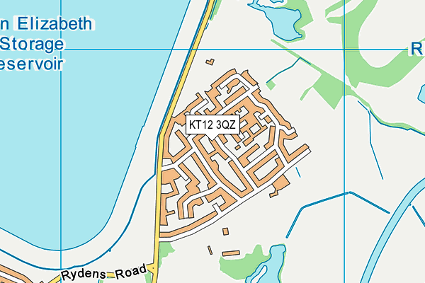 Map of A2ZPLACES LTD at district scale