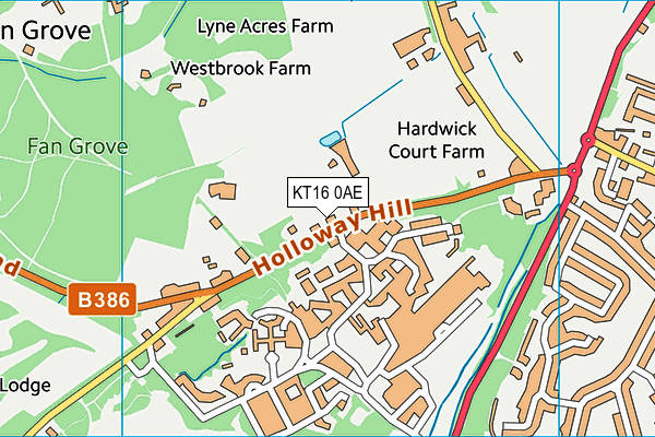 Map of SILVERLAND STONE LIMITED at district scale