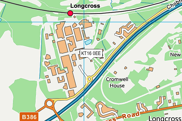 Map of LONGCROSS STUDIOS LIMITED at district scale