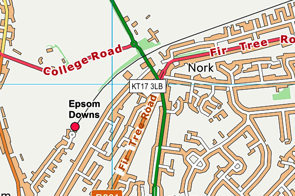 Map of H&K (EPSOM) LTD at district scale
