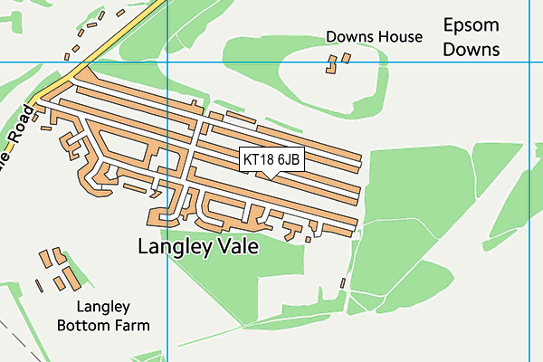 Map of EPSOM UK LTD at district scale