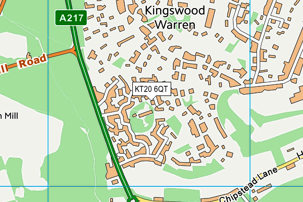 Map of REDDINGTON GROUNDWORKS LIMITED at district scale