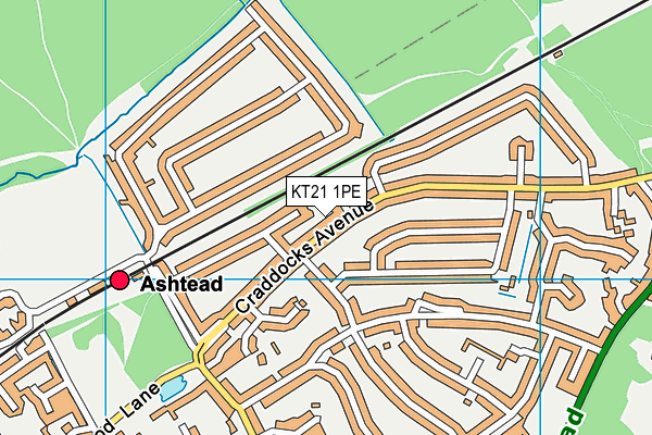 Map of M WHITELEY NUTRITION LTD at district scale