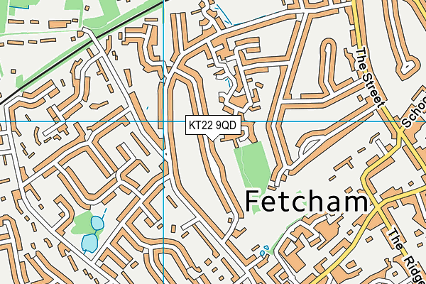 Map of FETCHAM CONSTRUCTION LTD at district scale