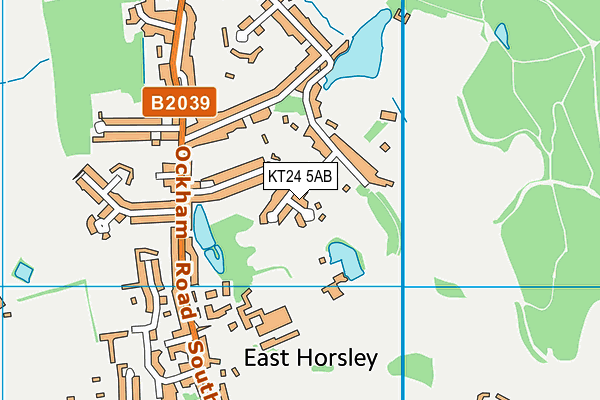 Map of HORSLEY PILATES LIMITED at district scale