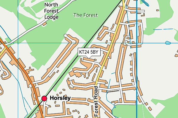 Map of THE PLANT HUNTER LTD at district scale